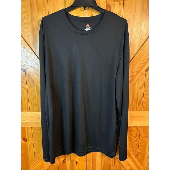 Lot of 3 Hanes Long Sleeve T-Shirt Cool DRI Performance Athletic Wicking 2X  (09 - Picture 9 of 12